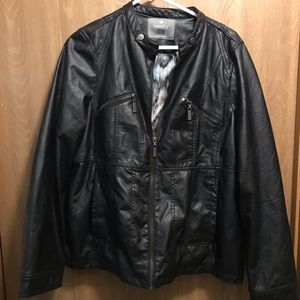 Pleather jacket